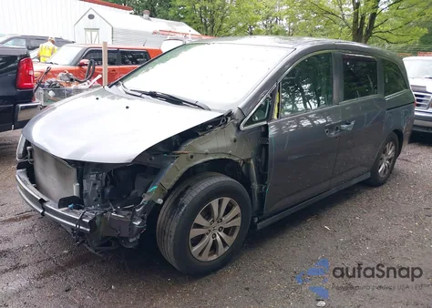 2016 Honda Odyssey Ex-L z USA, uszkodzony, nr VIN 5FNRL5H65GB050151